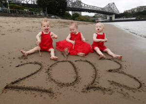 Three times the joy with miracle triplets