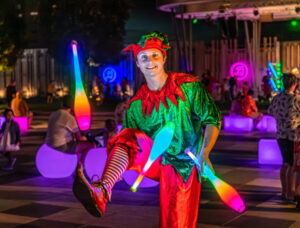 Stepping in to Christmas spirit