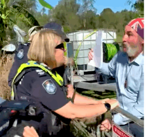 Arrested, charged over fire ant treatment refusal