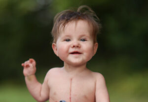 Miracle baby given second chance