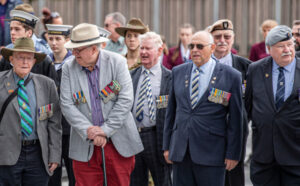 George just 17 when war called him away