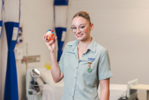 Career in health has heart warming beginning