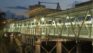 Critics: closed bridge hits NSP growth, walkability