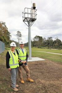 Damaged flood gauges replaced