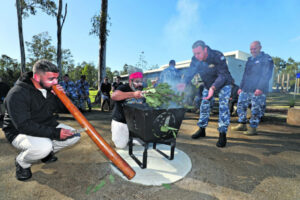A good place for a yarn at Amberley