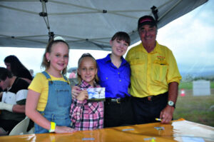 Festivities and fireworks in the sunflowers