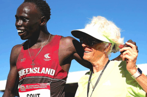 Gout Gout coach joins council tartan track talks