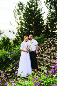 Wedding Day sparkle follows a pure diamond proposal