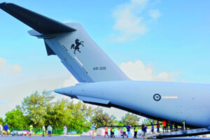 Help arrives in Kiribati from Pacific neighbours