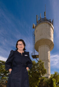 Landmark water tower saved