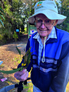 Huge gathering as a mark of respect to a community legend