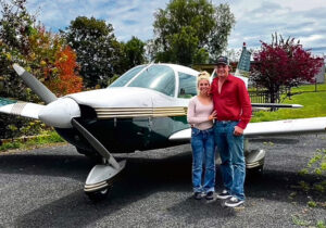 Tributes flow for couple lost in plane crash