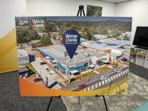 Mid-year opening for veterans centre