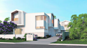 Co-locating modern concept housing with a character dwelling