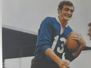 Cold beer with . . . final-winning tackling ace