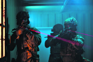 Security forces prepared for any threat