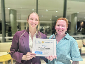 Confidence gained through public speaking competitions