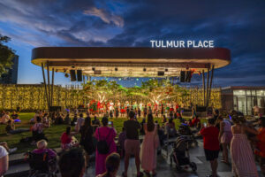 Christmas joy in St Nicholas Precinct