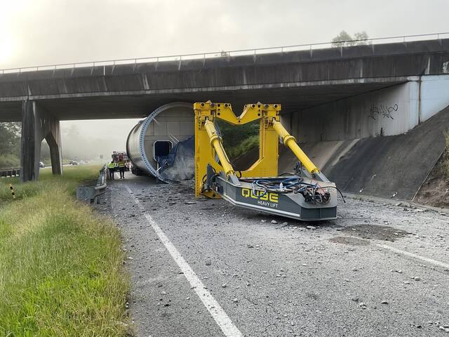 Bridge works get underway