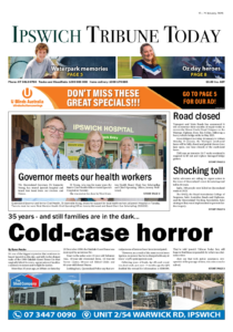 Ipswich Tribune Today – 15th January 2026