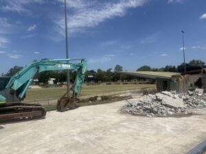 North Ipswich Reserve knocked