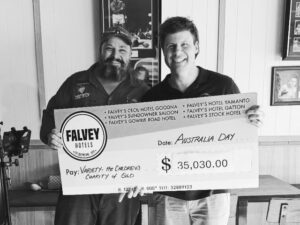 Falvey’s raises $135k for charity