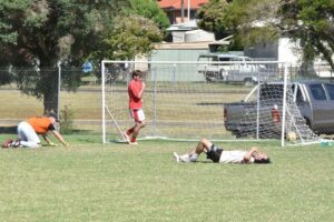 Hours of action at Kingaroy soccer carnival