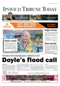 Ipswich Tribune Today – 26th February 2026