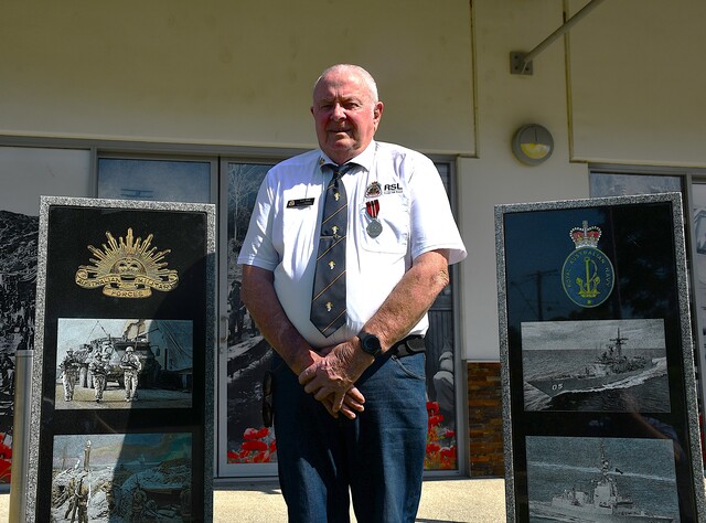 Les reflects on ANZAC Day