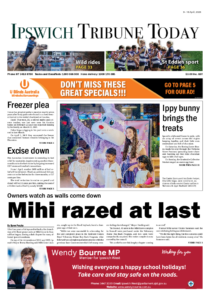 Ipswich Tribune Today – 9th April 2026